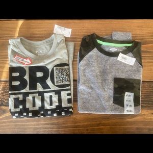 2 boys t-shirts NWT